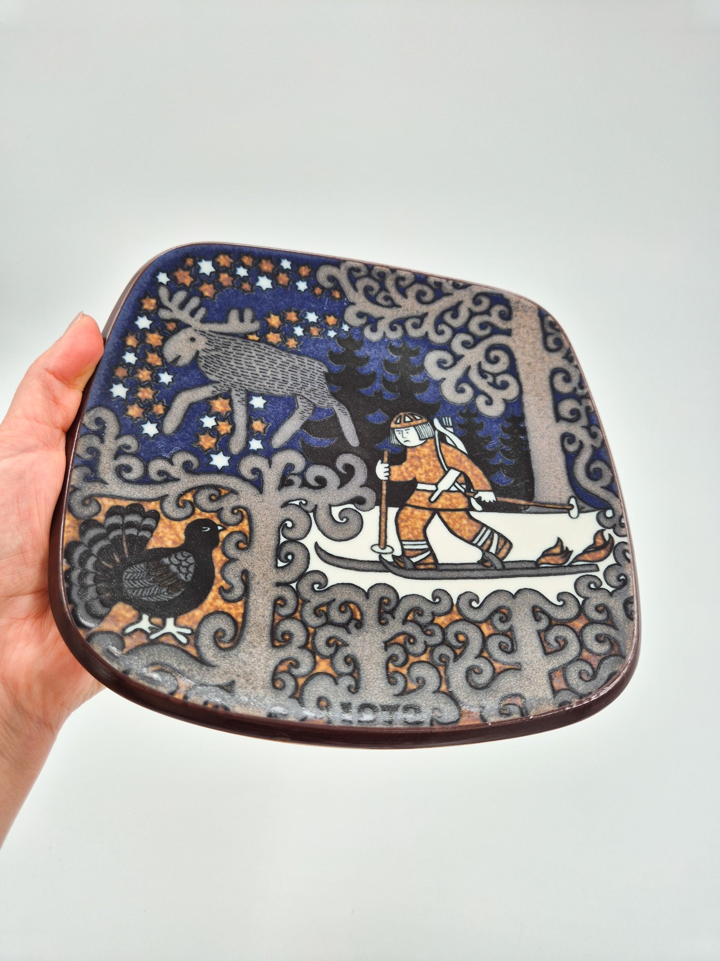Arabia Kalevala Annual Plate 1978