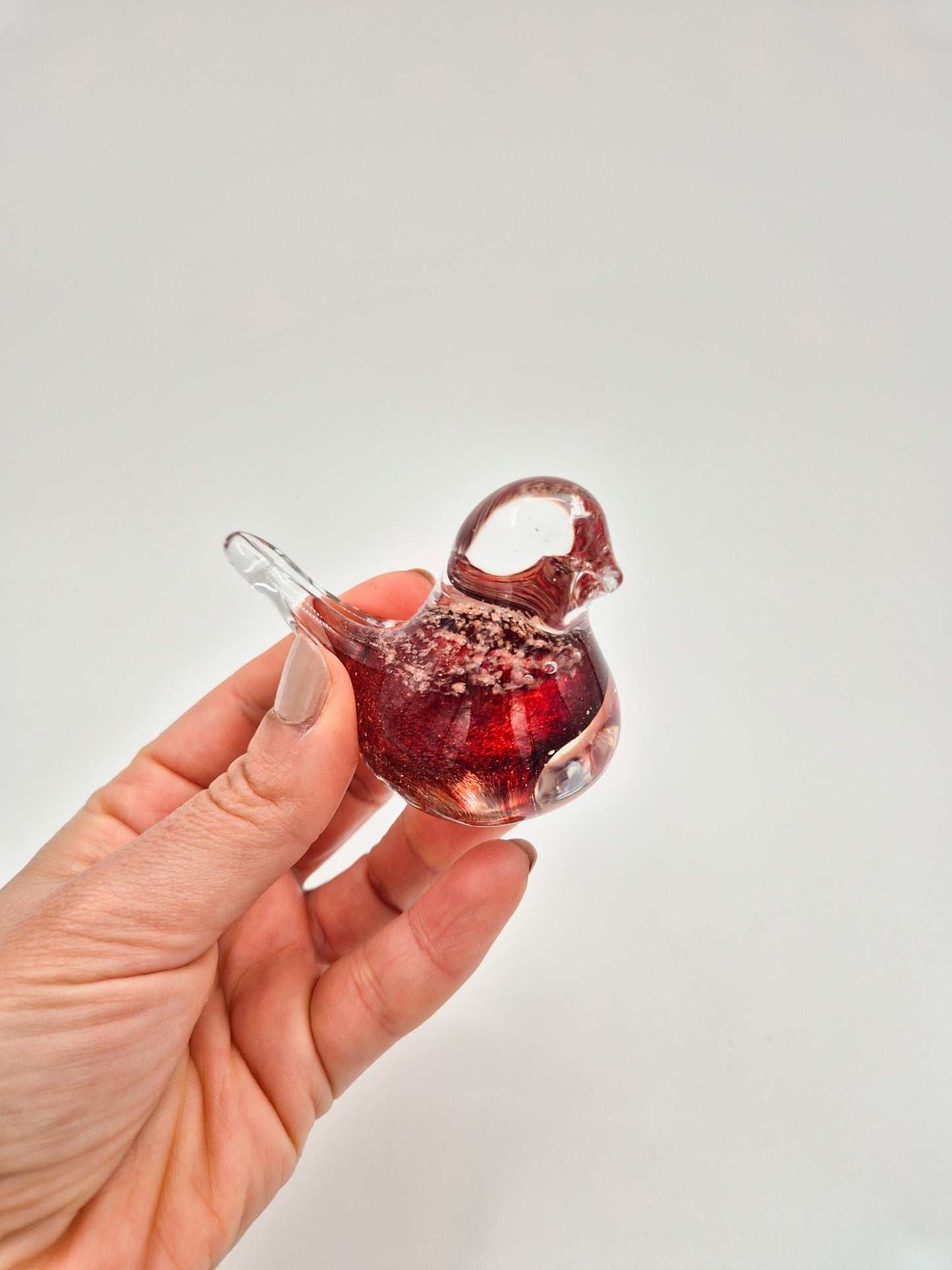 Vintage Set of 3 Art Glass Birds – Hand Blown Mini Glass Bird Figurines