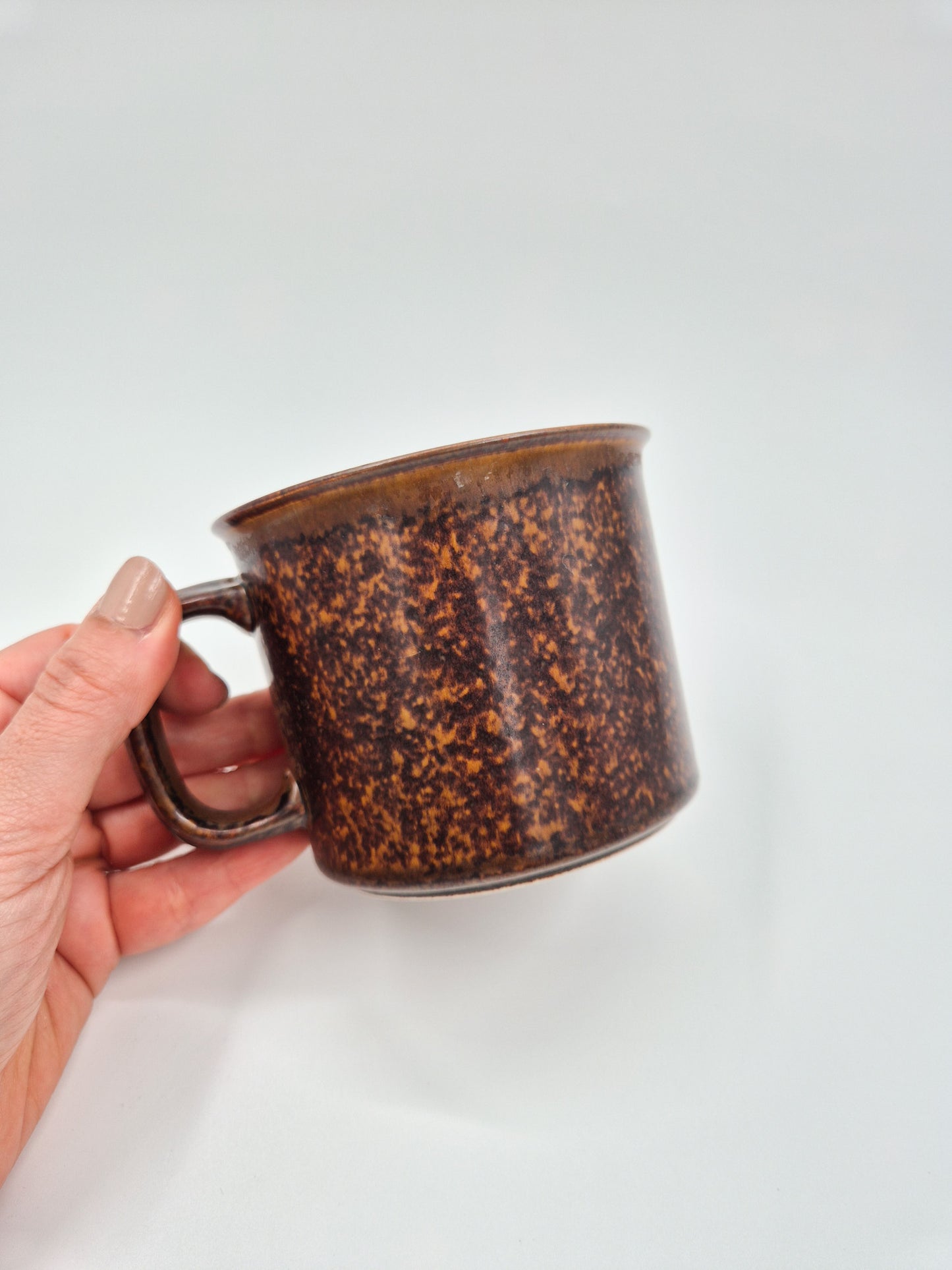 Arabia Ruska Cocoa Mug – Vintage Finnish Stoneware Mug by Ulla Procopé – Scandinavian Brown Ceramic Cup