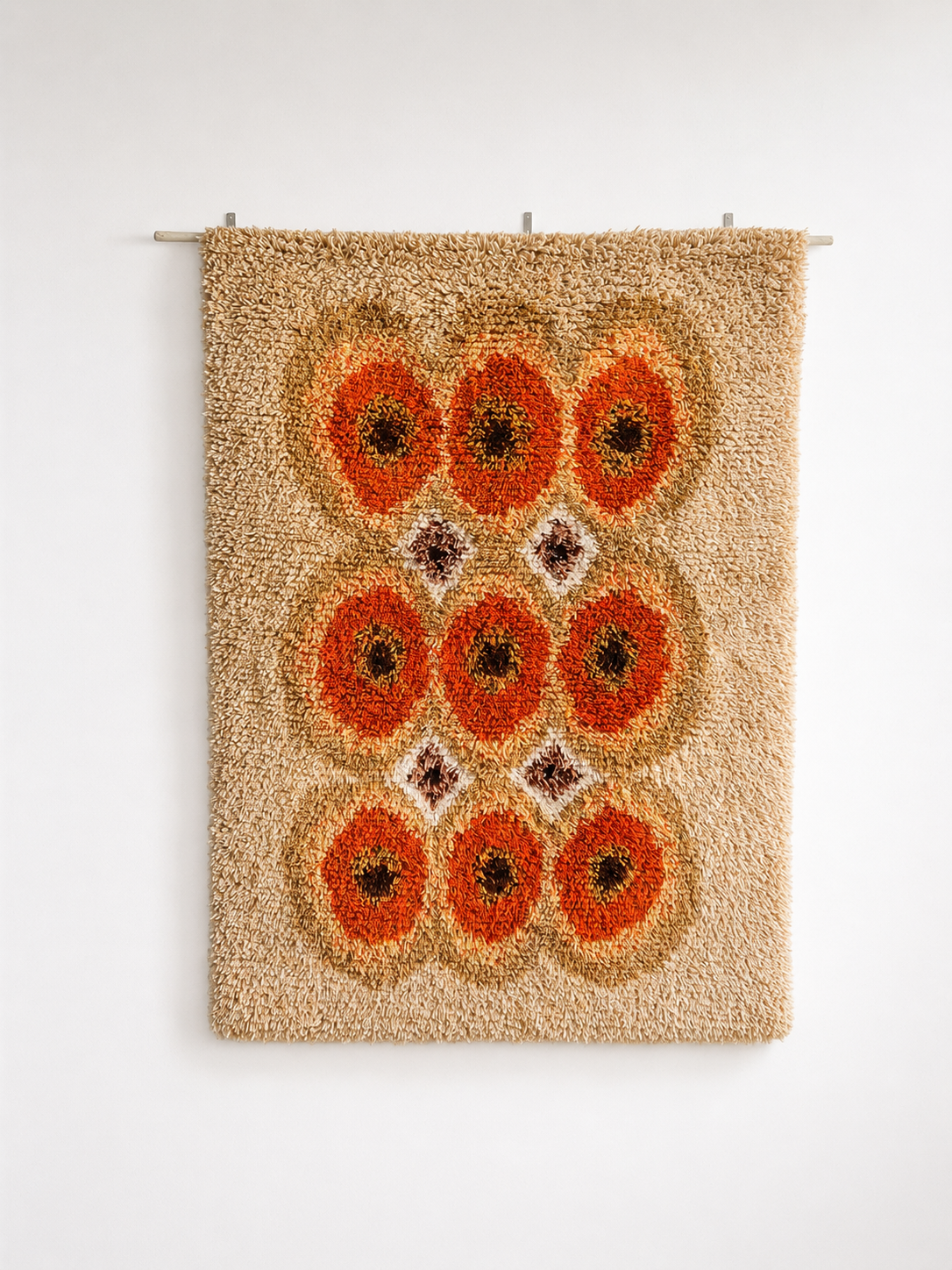 Finnish Vintage Wool Wall Hanging