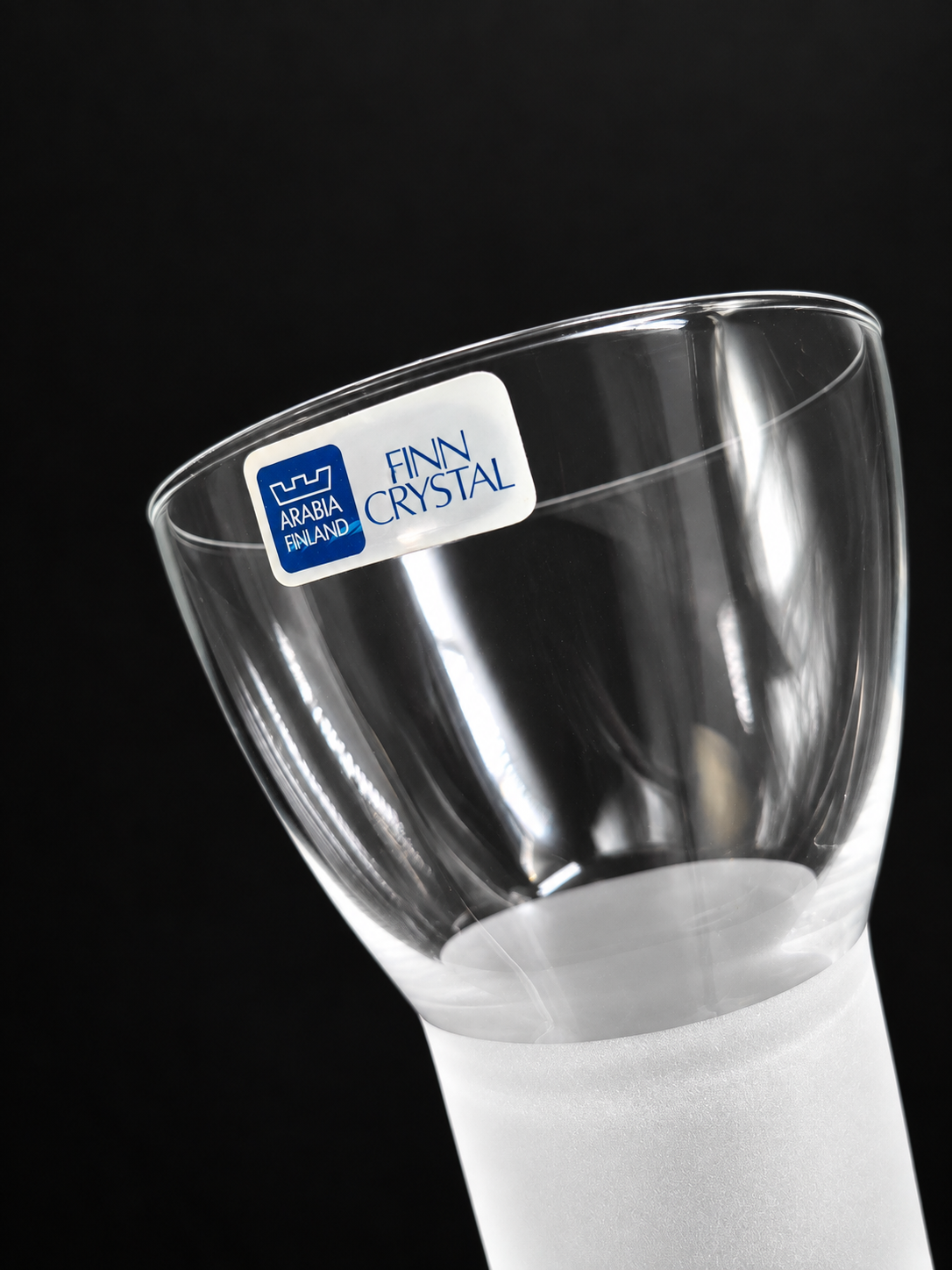 Set of 4 Iittala Marius 33 cl Hand Made Beer/Wine Glasses