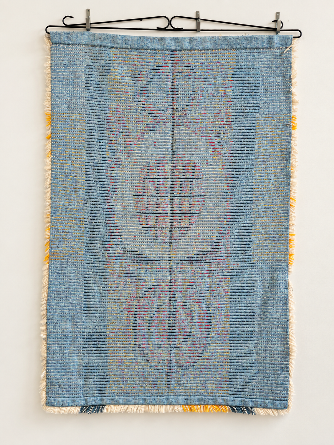 Vintage Finnish Kehrä rya rug designed by Leena-Kaisa Halme,