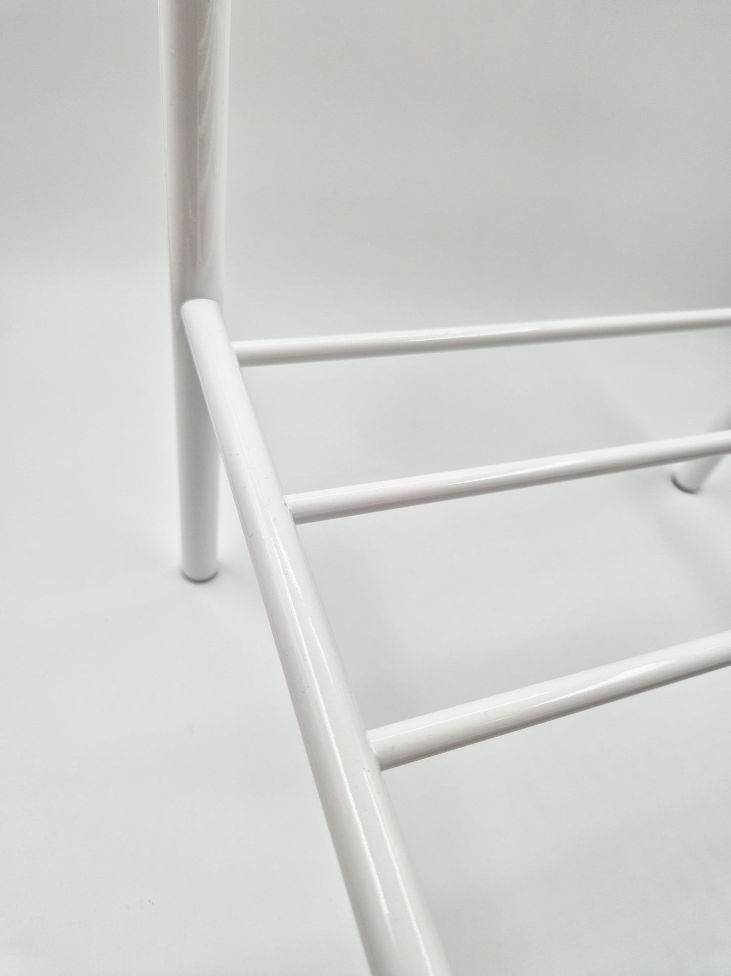 Vintage Finnish Side Tables (Pair), Glass & Metal with Brass Details